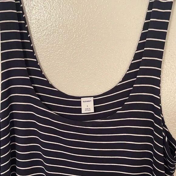 Old Navy -Striped Tank Dress sz S - Picture 3 of 4